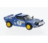 MODELLINO AUTO STATICO BREKINA LANCIA STRATOS HF #1 1980 TOTAL SCALA 1:87