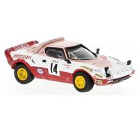 MODELLINO AUTO STATICO BREKINA LANCIA STRATOS HF 1977 ESSO MODELLISMO SCALA 1:87