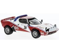 MODELLINO AUTO STATICO BREKINA LANCIA STRATOS HF #28 R6 1982 SCALA 1:87