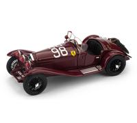 MODELLINO AUTO STATICO BRUMM ALFA ROMEO 2300 NUVOLARI MILLE MIGLIA 1933 1/43