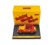 MODELLINO AUTO STATICO BRUMM FIAT 1100 CABRIO 1937 HOBBY MODEL EXPO 2005 1:43