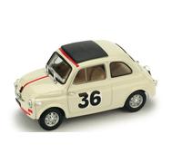 1:43 Brumm Fiat Nuova 500 Vallelunga 1965 Giunti R476 Auto Diecast Modellino
