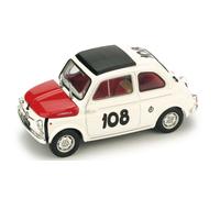 1/43 BRUMM - FIAT - 500 595 ABARTH N 108 TROFEO ITALIANO TURISMO WINNER R479