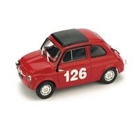 1:43 Brumm Fiat Abarth 595 Vallelunga 1965 Pinto R480 Auto Diecast Modellino