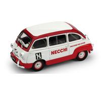 MODELLINO AUTO STATICO BRUMM FIAT 600 MULTIPLA 1960 MACCHINE NECCHI SCALA 1/43