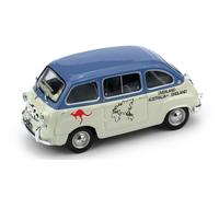 1:43 Brumm Fiat 600D Multipla 1961 Overland Australia England 1969 BMS1716 Model