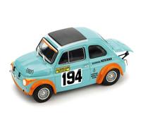 MODELLINO AUTO STATICO BRUMM FIAT ABARTH 595 SS P.S.STEFANO 1971 SCALA 1/43