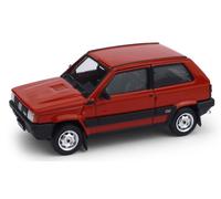 MODELLINO AUTO STATICO BRUMM FIAT PANDA 4X4 1986 ROSSO MODELLISMO SCALA 1:43
