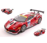 MODELLINO AUTO STATICO BURAGO FERRARI 488 CHALLENGE #11 FORMULA RACING 2017 1/24
