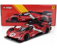 MODELLINO AUTO STATICO BURAGO FERRARI 499P #24 MODIFICATA 2024 MODELLISMO 1/18