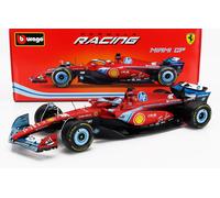 1/18 BURAGO - FERRARI - F1 SF-24 TEAM SCUDERIA FERRARI N 16 3rd 18-16815-L-MIAM
