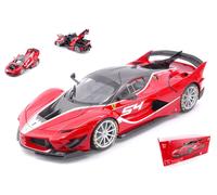 MODELLINO AUTO STATICO BURAGO FERRARI FXX-K EVOLUZIONE #54 ROSSO VETRINA 1:18