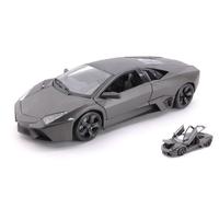 MODELLINO AUTO STATICO BURAGO LAMBORGHINI REVENTON GRIGIO MODELLISMO SCALA 1:18