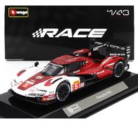 MODELLINO AUTO STATICO BURAGO PORSCHE 963 PENSKE LE MANS 2023 CHRISTENSEN 1/43