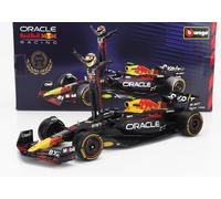 MODELLINO AUTO STATICO BURAGO RED BULL F1 RB19 FIGURE PEREZ 2023 SCALA 1/24