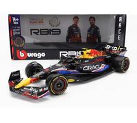 MODELLINO AUTO STATICO BURAGO RED BULL F1 RB19 PEREZ USA GP 2023 SCALA 1/18