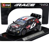 MODELLINO AUTO STATICO BURAGO TOYOTA YARIS GR RALLY WRC 2024 OGIER SCALA 1/43