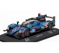 MODELLINO AUTO STATICO CENTAURIA ALPINE A470 LE MANS 2018 LAPIERRE NEGRAO 1/43