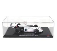 MODELLINO AUTO STATICO CENTAURIA BRABHAM F1 BT44B #8 1975 CARLOS PACE 1/24