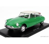 MODELLINO AUTO STATICO CENTAURIA CITROEN DS19 1956 CON VETRINA VERDE SCALA 1:24
