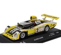 MODELLINO AUTO STATICO CENTAURIA RENAULT ALPINE A442B PIRONI LE MANS 1978 1/43