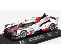 MODELLINO AUTO STATICO CENTAURIA TOYOTA TS050 GAZOO #8 BUEMI LE MANS 2017 1/43