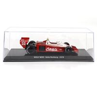 MODELLINO AUTO STATICO CENTAURIA WILLIAMS F1 WOLF WR3 1978 ROSBERG VETRINA 1/24