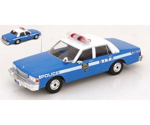 MODELLINO AUTO STATICO CHEVROLET CAPRICE 1987 NYPD NEW YORK POLICE SCALA 1/18