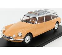 MODELLINO AUTO STATICO CITROEN ID19 BREAK 1959 BEIGE MODELLISMO SCALA 1/24