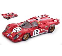 MODELLINO AUTO STATICO CMR FERRARI 512M #12 LE MANS 1971 POSEY-ADAMOWICZ 1:18