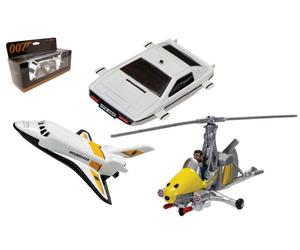 MODELLINO AUTO STATICO CORGI JAMES BOND SPACE SHUTTLE GYROCOPTER LOTUS ESPRIT