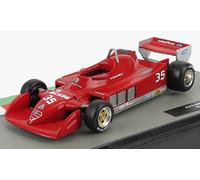 MODELLINO AUTO STATICO DIECAST ALFA ROMEO F1 177 #35 1979 BRUNO GIACOMELLI 1/43