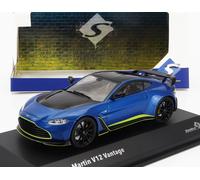 MODELLINO AUTO STATICO DIECAST ASTON MARTIN V12 VANTAGE 2023 BLU SCALA 1/43