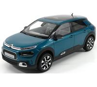 MODELLINO AUTO STATICO DIECAST CITROEN C4 CACTUS 2018 BLU MODELLISMO SCALA 1/18