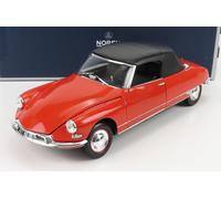 MODELLINO AUTO STATICO DIECAST CITROEN DS19 CABRIOLET OPEN 1961 ROSSO SCALA 1/18