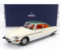 MODELLINO AUTO STATICO DIECAST CITROEN DS21 LE LEMAN 1968 IVORY VERDE SCALA 1/18