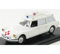 MODELLINO AUTO STATICO DIECAST CITROEN ID19 BREAK AMBULANZA 1959 SCALA 1/43