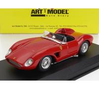 MODELLINO AUTO STATICO DIECAST FERRARI 500 TRC SPIDER PROVA 1956 ROSSO 1/43