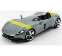 1/18 BURAGO - FERRARI - MONZA SP1 2018 BU16013GY