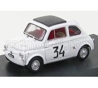 MODELLINO AUTO STATICO DIECAST FIAT 500 595 ABARTH CRITERIUM MONZA 1964 1/43