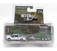 MODELLINO AUTO STATICO DIECAST FORD F-150 PICK-UP 2018 WITH SMALL CARGO UPS 1/64