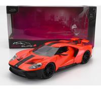 MODELLINO AUTO STATICO DIECAST FORD GT 2017 ROSSO MODELLISMO SCALA 1/24
