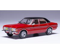 MODELLINO AUTO STATICO DIECAST IXO MODEL FORD TAUNUS GXL 1973 ROSSO SCALA 1:43