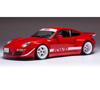 MODELLINO AUTO STATICO DIECAST IXO PORSCHE RWB 997 ROSSO MODELLISMO SCALA 1:18