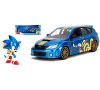 MODELLINO AUTO STATICO DIECAST JADA TOYS IMPREZA WRX STI 2012 SONIC SCALA 1:24