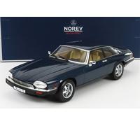 MODELLINO AUTO STATICO DIECAST JAGUAR XJ-S COUPE 1988 BLU MODELLISMO SCALA 1/18