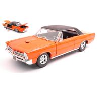 MODELLINO AUTO STATICO DIECAST MAISTO PONTIAC GTO HURST 1965 ARANCIO SCALA 1:18