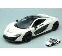 MODELLINO AUTO STATICO DIECAST MCLAREN P1 2014 BIANCO MODELLISMO SCALA 1:24