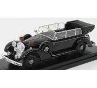 MODELLINO AUTO STATICO DIECAST MERCEDES 770K 1942 NERO MODELLISMO SCALA 1/43
