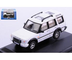 MODELLINO AUTO STATICO DIECAST OXFORD LAND ROVER DISCOVERY 2 BIANCO SCALA 1/76